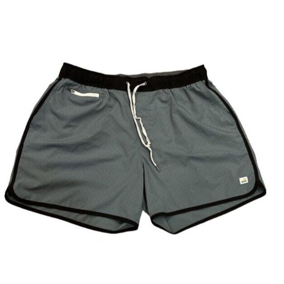 Vuori Other - Vuori Men’s Banks Shorts Size Large 5" Inseam Workout Kelp Micro Dot